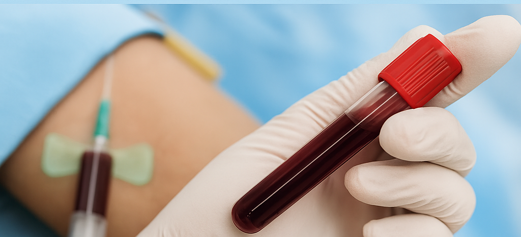 Foto esame del sangue