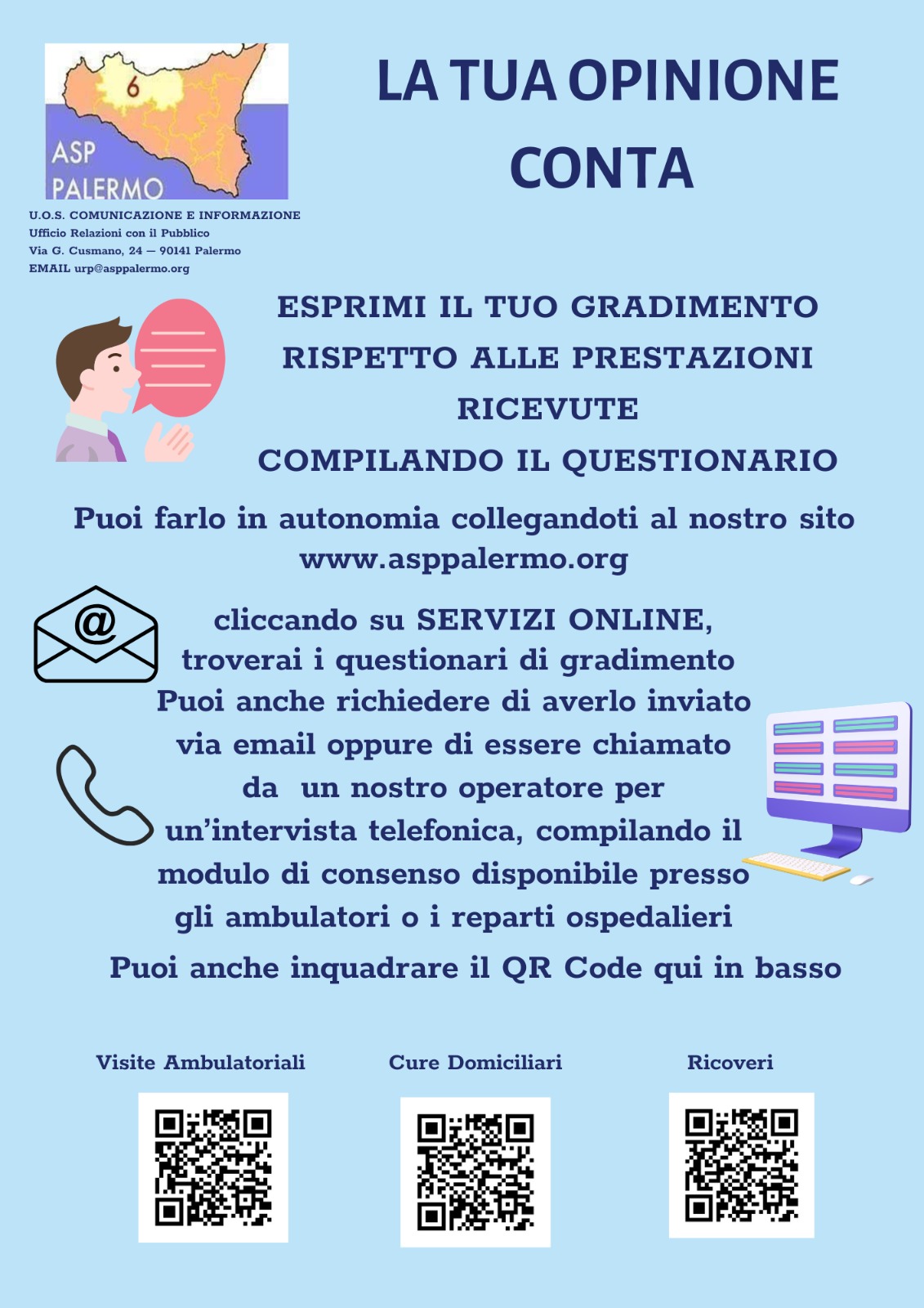 La tua opinione conta!